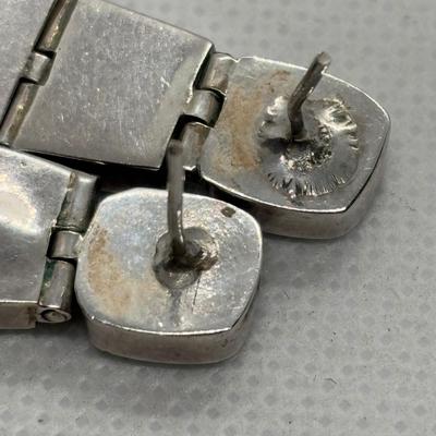 LOT 94: Sterling Silver Ring sz.7 & Earring Collection (3pr)