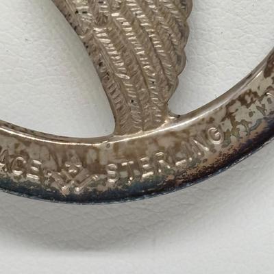 LOT 95: Wallace Smith 1977 Sterling Medallion (24")