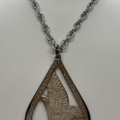 LOT 95: Wallace Smith 1977 Sterling Medallion (24")