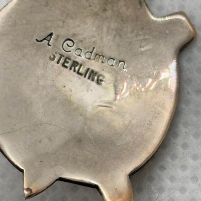 LOT 98: Sterling Silver Earring Collection: A. Cadmen, Hecho & 925