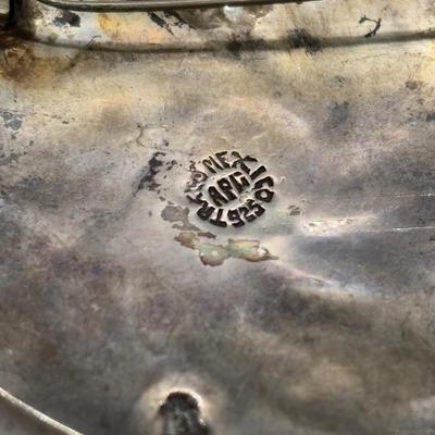 LOT 100: APC 925 Mexico Sterling Silver & Abalone Inlay Brooch, 9.5g Tw