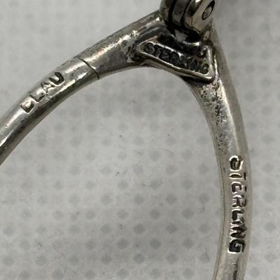 LOT 103: Sterling Silver Brooch Collection: Wishbone, Paint Palette & Bow/Heart w/Gems