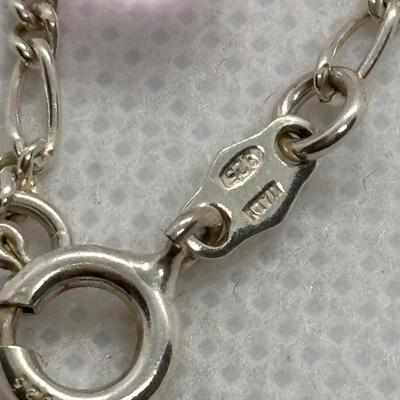 LOT 274: Sterling Silver 7" Starfish & Bead Bracelet, Crystal & 925 Star Earrings, Svila Handmade Silk Scarf