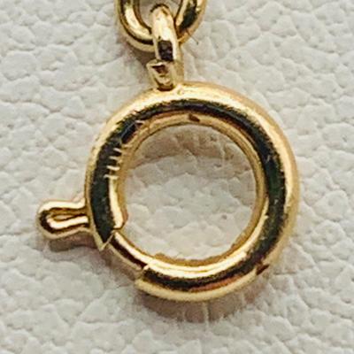 LOT:169: 14 K Gold 7" Bracelet 1.67 gtw