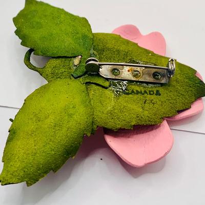 LOT:171: Spring Inspired Collection of Fashion Jewelry Including Trafari and Ladybug and Other Lady Pins, Porcelain Flower Pin, Mary...