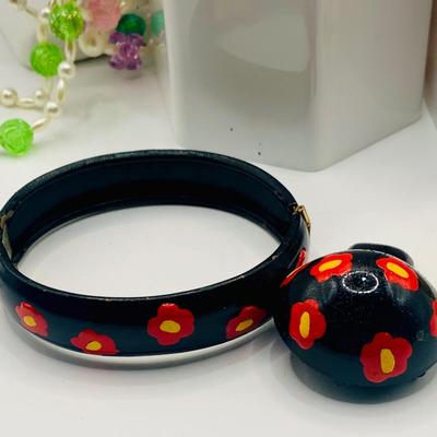 LOT:171: Spring Inspired Collection of Fashion Jewelry Including Trafari and Ladybug and Other Lady Pins, Porcelain Flower Pin, Mary...