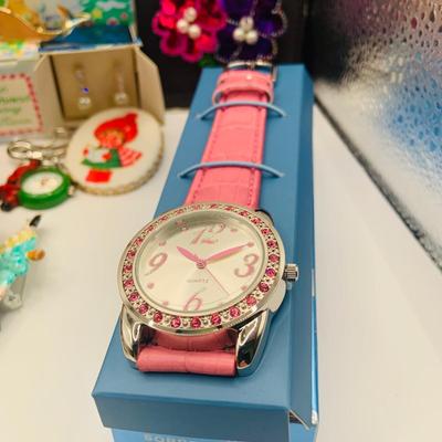 LOT176: Large Assortment of Fashion Jewelry Including a Jewelry Box of Earrings, Whimsical Pins, Avon and More