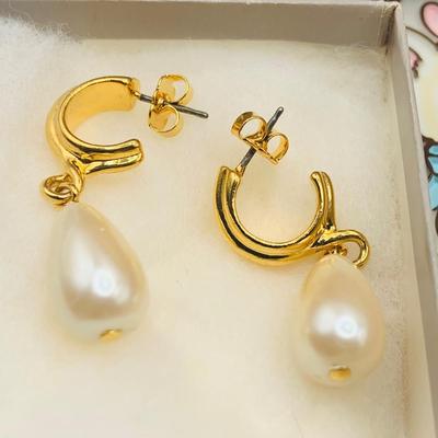 LOT176: Large Assortment of Fashion Jewelry Including a Jewelry Box of Earrings, Whimsical Pins, Avon and More