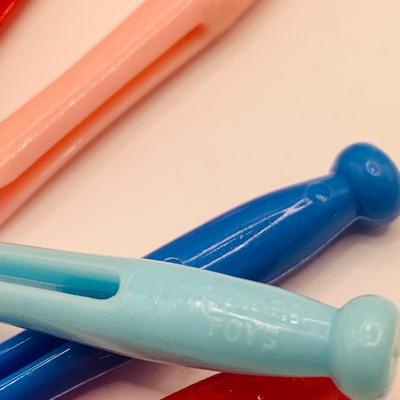 LOT 178: Assortment of Vintage Childrens Jewelry, Kit Gloves, Toys, Games Including Keys to Phildelphia Zoo, Kitty in the Keg Diaper Pins...