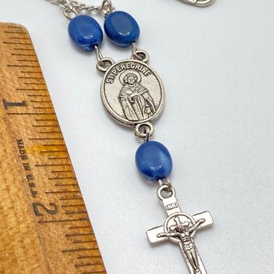 LOT 194J: Beautiful Religious Jewelry / Rosary Bead, Necklace, Medals / Charm and More Collection