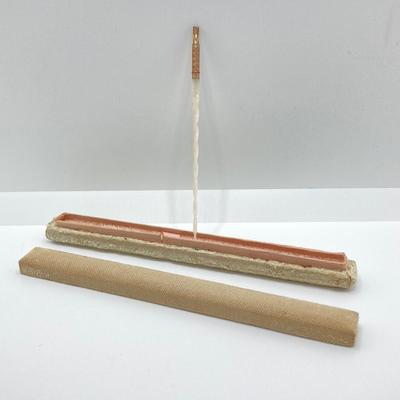 LOT 195J: Vintage / Antique Mother of Pearl Unicorn Twist Pen Holder in Case