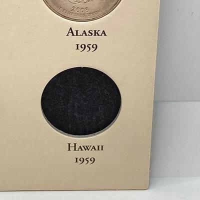 LOT 202J: Fifty State Commemorative Quarters 1999 - 2008 and Presidential Dollars 2007 - in Collector Folders