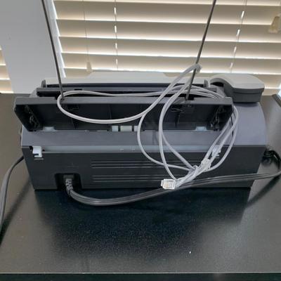 LOT 7 O: Office Collection; 5 Drawer File Cabinet, Canon Image Class D530 Model #F165400, Brother Personal Plain Paper Fax Model #FAX575,...