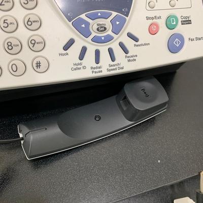 LOT 7 O: Office Collection; 5 Drawer File Cabinet, Canon Image Class D530 Model #F165400, Brother Personal Plain Paper Fax Model #FAX575,...