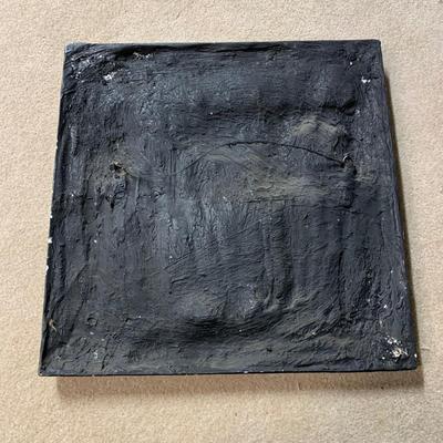 LOT 14 B: Signed Bull Sculpture Wall Hanging