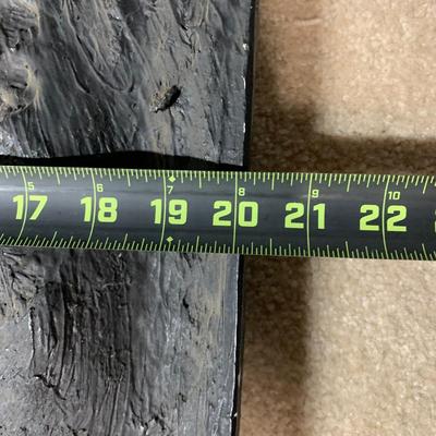 LOT 14 B: Signed Bull Sculpture Wall Hanging