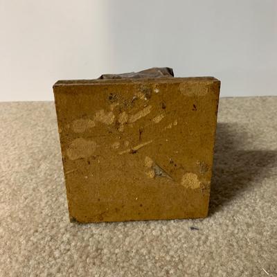 LOT 15 B: Paper Craft Mexican Folk Art Figures, Guatemalan Folk Art Figure, & Hand Carved Wooden Donkey made in Israel