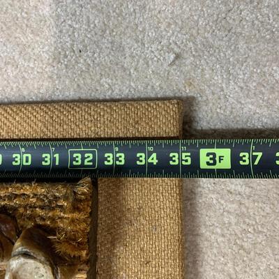 LOT 16 B: Signed Multi Textured Landscape Wall Hanging Sculpture