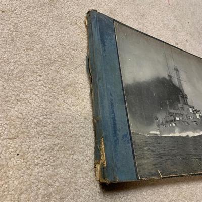LOT 17 B: Antique 1918 Collier's Photographic History Of The European War & 1917 The United States Navy From The Revolution To...