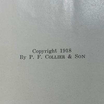 LOT 17 B: Antique 1918 Collier's Photographic History Of The European War & 1917 The United States Navy From The Revolution To...