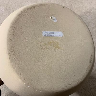 LOT 18 B: 1998 Painted Slate "Deer Hunter" by E. Nakai, "Alaskan Friends" Native Style Doll, & Native American...