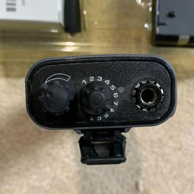 LOT 19 B: Uniden Bearcat Twin Turbo 100 Channel 11 Band Radio Scanner Model #BC 120XLT, 2 Motorola Talkabout Distance DPS Two-Way...