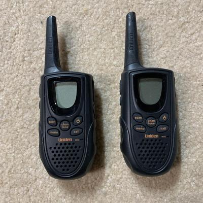 LOT 19 B: Uniden Bearcat Twin Turbo 100 Channel 11 Band Radio Scanner Model #BC 120XLT, 2 Motorola Talkabout Distance DPS Two-Way...