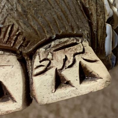 LOT 25 B: Little Guy Collection; Signed or Stamped Figures, Zebra, Koala, Ducks, Fish, & Dog