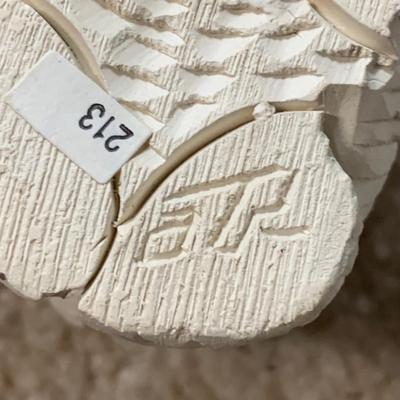 LOT 25 B: Little Guy Collection; Signed or Stamped Figures, Zebra, Koala, Ducks, Fish, & Dog