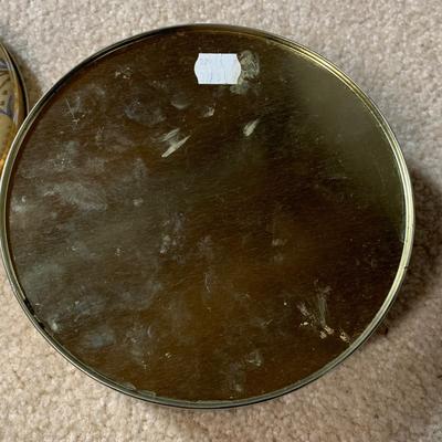 LOT 26 B: Collectible Tin Collection; Smokin' Joe's Racing, Enamel Footed Spinning Candy Tin, & More