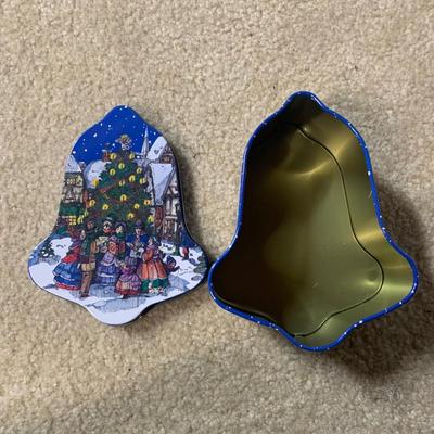 LOT 26 B: Collectible Tin Collection; Smokin' Joe's Racing, Enamel Footed Spinning Candy Tin, & More