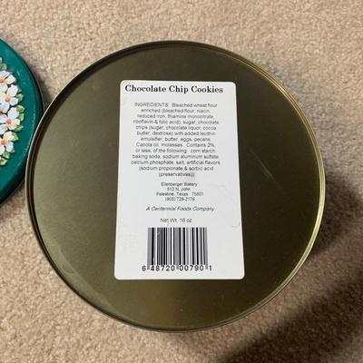 LOT 26 B: Collectible Tin Collection; Smokin' Joe's Racing, Enamel Footed Spinning Candy Tin, & More