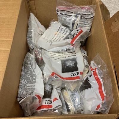 LOT 29 B: NIP EBI Bone Healing System Model 2001, 3M 9211 Style N95 Respirator & 3M 8233 Style N100 Respirator Masks, & NIP...