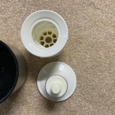 LOT 31 B: Camping Collection; Lifestraw, Travel Cooking Pots, Headlamp, Colman Thermos, Lanterns, 5 Gallon Water Pak, Cooler, Freeplay...