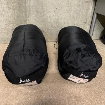 LOT 31 B: Camping Collection; Lifestraw, Travel Cooking Pots, Headlamp, Colman Thermos, Lanterns, 5 Gallon Water Pak, Cooler, Freeplay...