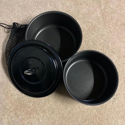 LOT 31 B: Camping Collection; Lifestraw, Travel Cooking Pots, Headlamp, Colman Thermos, Lanterns, 5 Gallon Water Pak, Cooler, Freeplay...