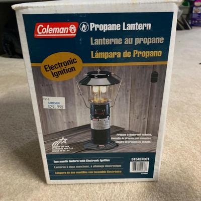 LOT 31 B: Camping Collection; Lifestraw, Travel Cooking Pots, Headlamp, Colman Thermos, Lanterns, 5 Gallon Water Pak, Cooler, Freeplay...