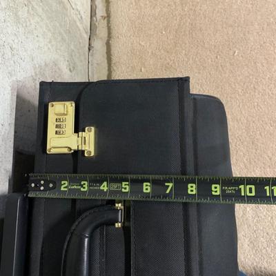LOT 32 B: Travel Briefcase & LVI Suitcase