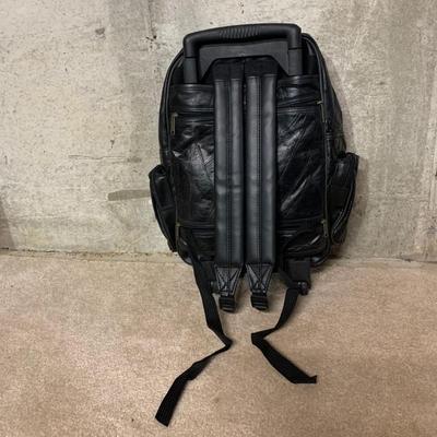 LOT 33 B: Pioneer Express Leather Travel Bag & Protégé Suitcase