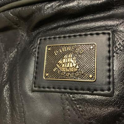 LOT 33 B: Pioneer Express Leather Travel Bag & Protégé Suitcase