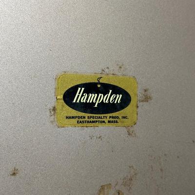 LOT 35B: Hampden Folding Table w/ 3 Chairs