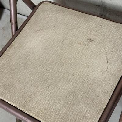 LOT 35B: Hampden Folding Table w/ 3 Chairs