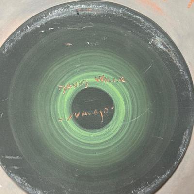 LOT 41B: 1990s Navajo Pottery Signed by Artist David Willie