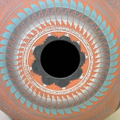 LOT 41B: 1990s Navajo Pottery Signed by Artist David Willie