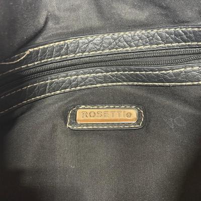 LOT 42B: Black Rosetti Handbag, Jennifer Moore Purse & More