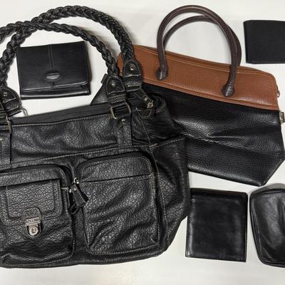 LOT 42B: Black Rosetti Handbag, Jennifer Moore Purse & More