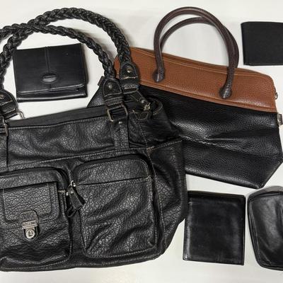 LOT 42B: Black Rosetti Handbag, Jennifer Moore Purse & More