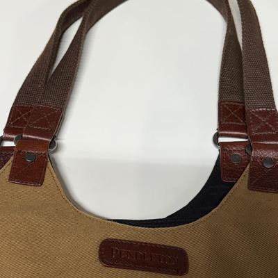 LOT 43B: Geometric Southwest Print Pendleton Bag & Wallet