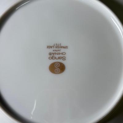 LOT 47B: Sango China Spanish Lace Service for 12