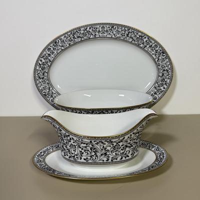 LOT 47B: Sango China Spanish Lace Service for 12